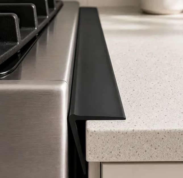 FlexBridge bridging the height difference beside a stove